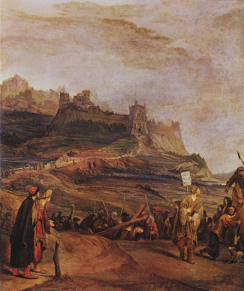 The Way to Golgatha, Aert de Gelder, 4th quarter of 17th century
