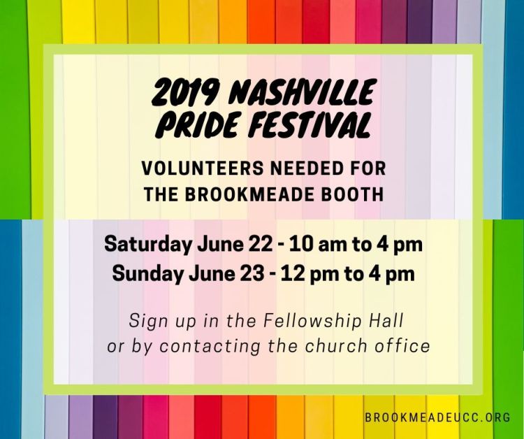pride volunteer sign up
